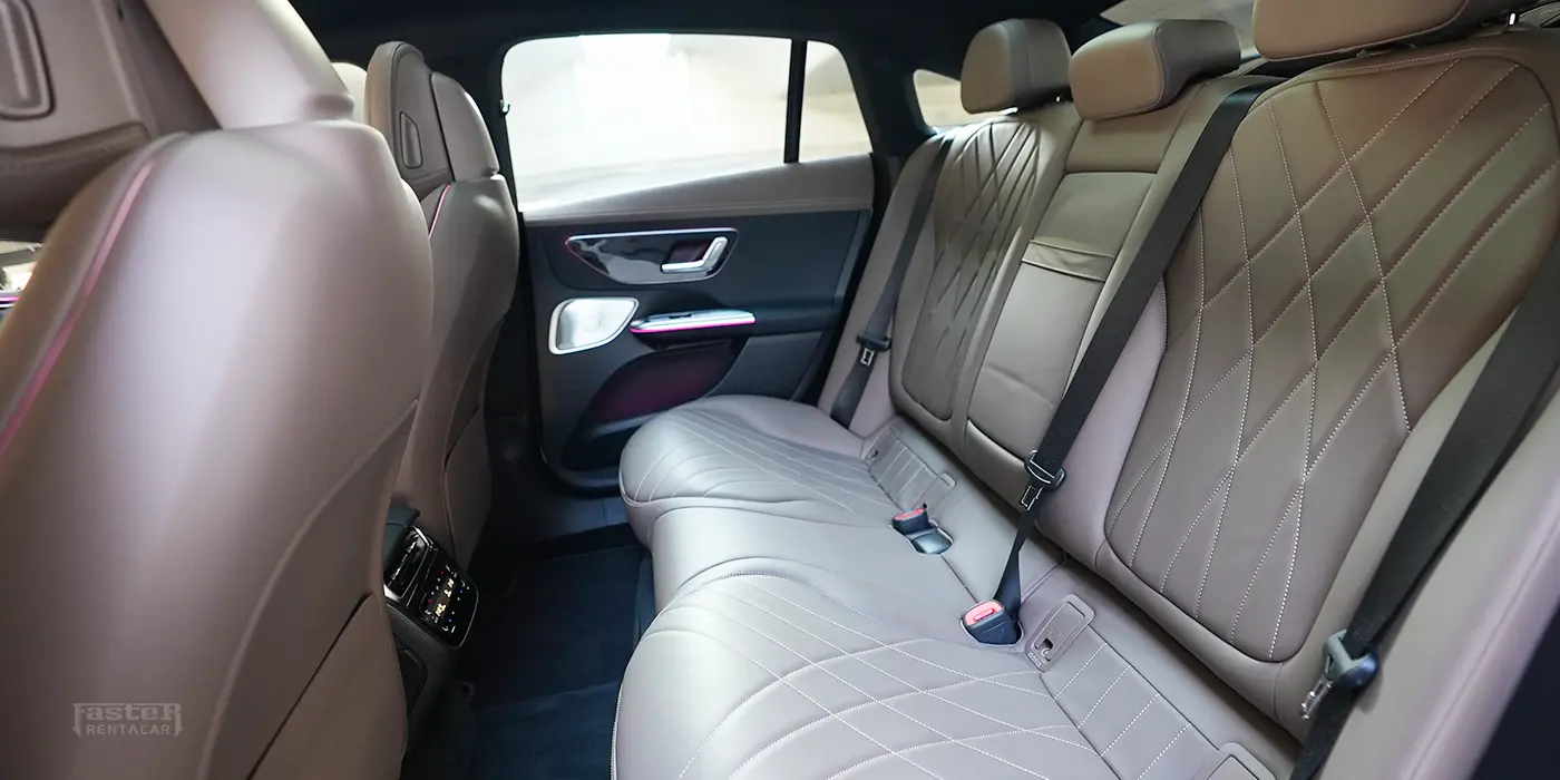 Mercedes EQE 350 Interior Back Seats
